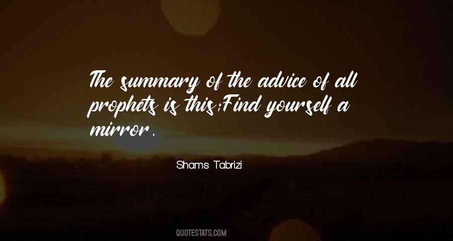 Shams Tabrizi Quotes #867204