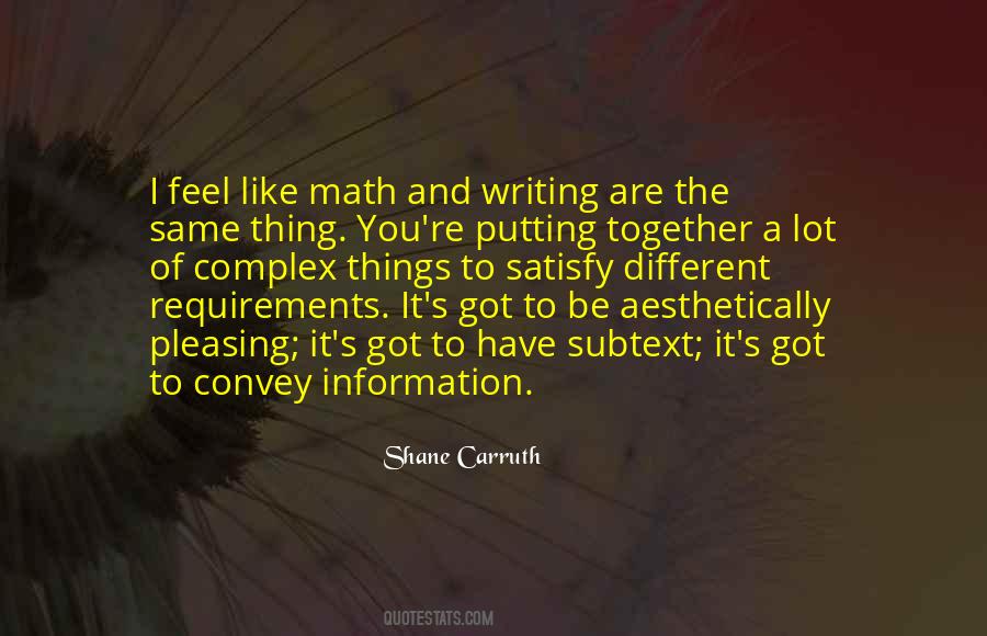 Shane Carruth Quotes #1695141