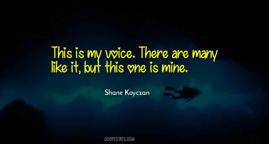 Shane Koyczan Quotes #781716