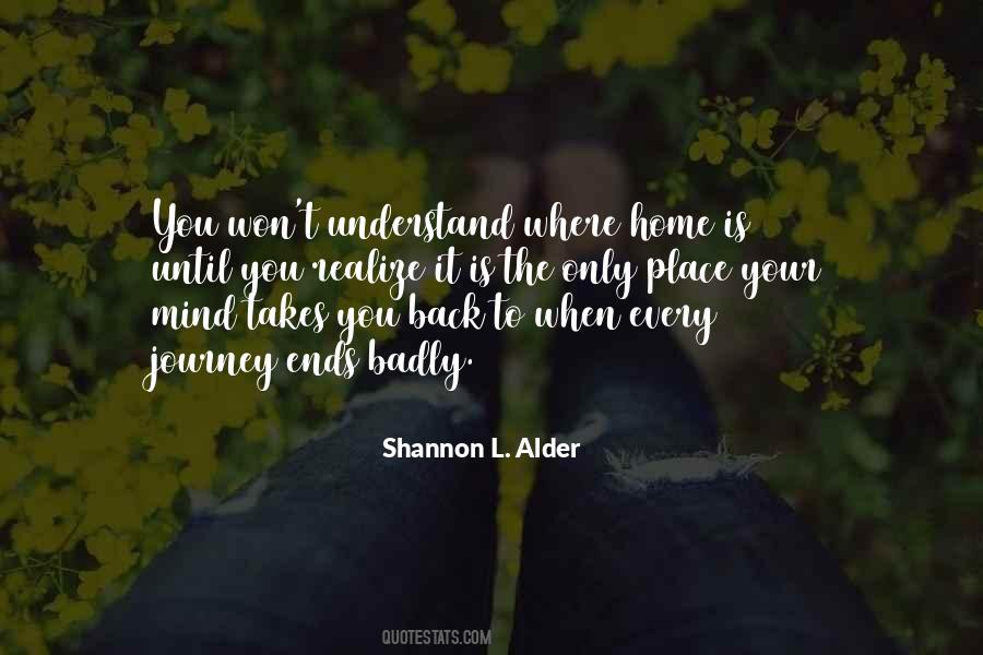 Shannon L Alder Quotes #130650