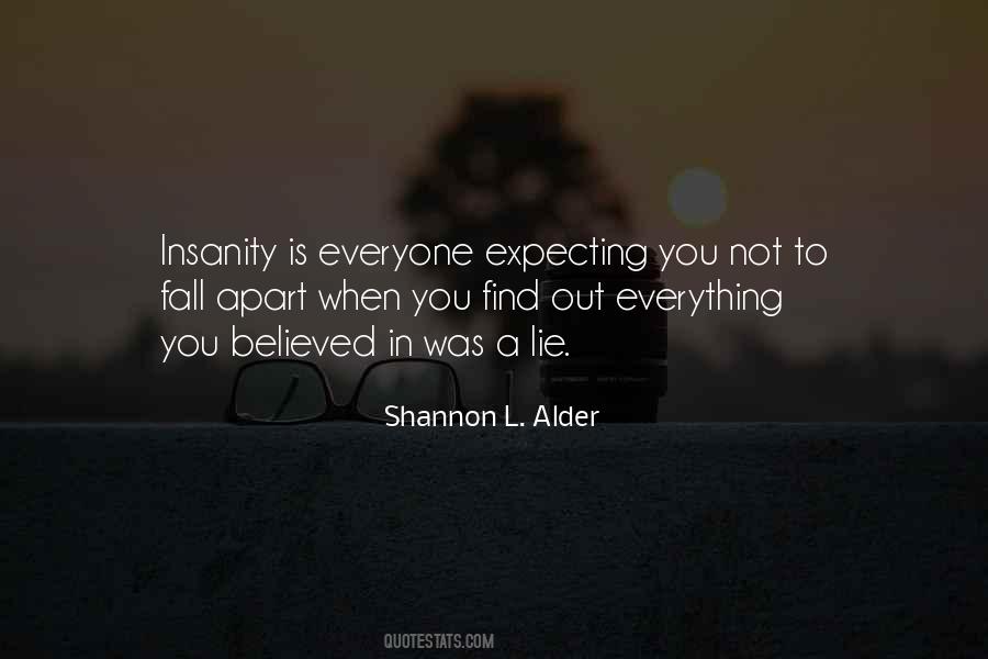 Shannon L Alder Quotes #159308