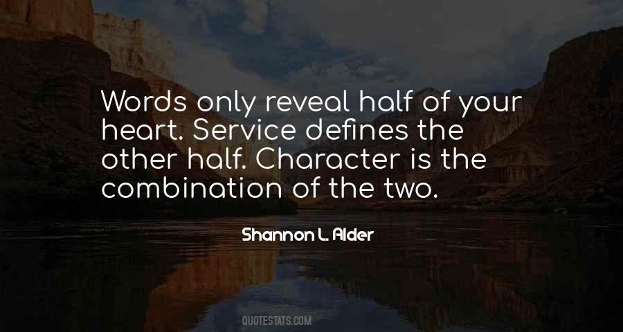 Shannon L Alder Quotes #210790