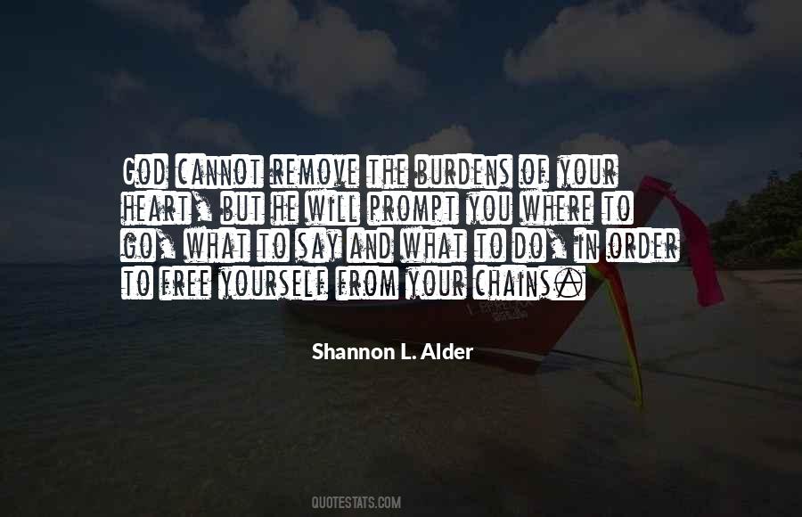 Shannon L Alder Quotes #234462