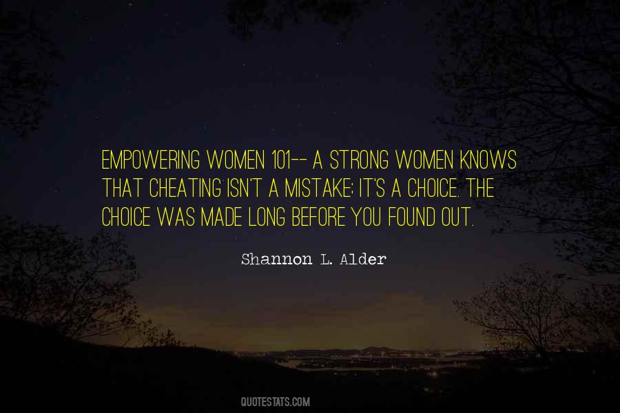 Shannon L Alder Quotes #9873