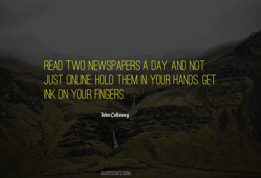 Quotes About Two Fingers #843724