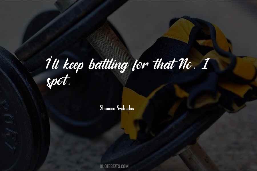 Shannon Szabados Quotes #498756