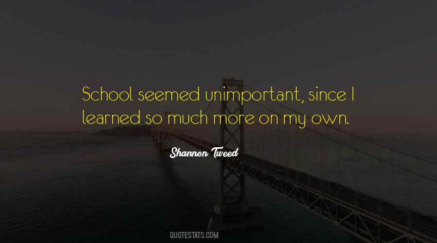 Shannon Tweed Quotes #1216806