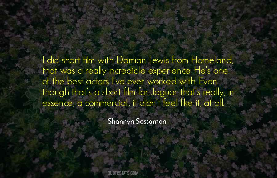 Shannyn Sossamon Quotes #58326