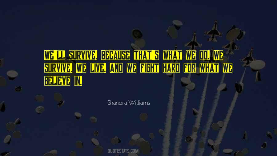 Shanora Williams Quotes #1374497