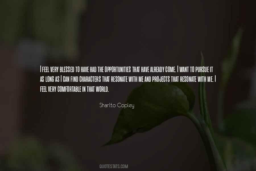 Sharlto Copley Quotes #490083