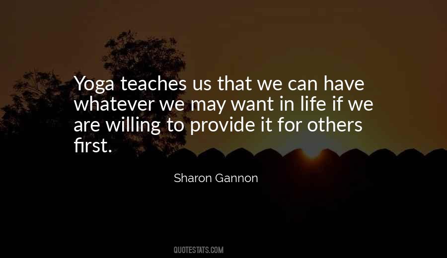 Sharon Gannon Quotes #1096377