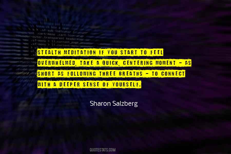 Sharon Salzberg Quotes #115765