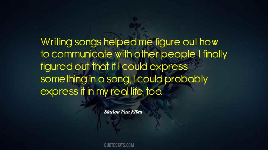 Sharon Van Etten Quotes #296600