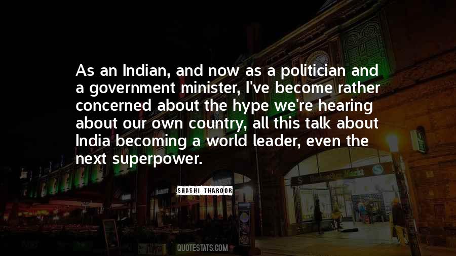 Shashi Tharoor Quotes #320987