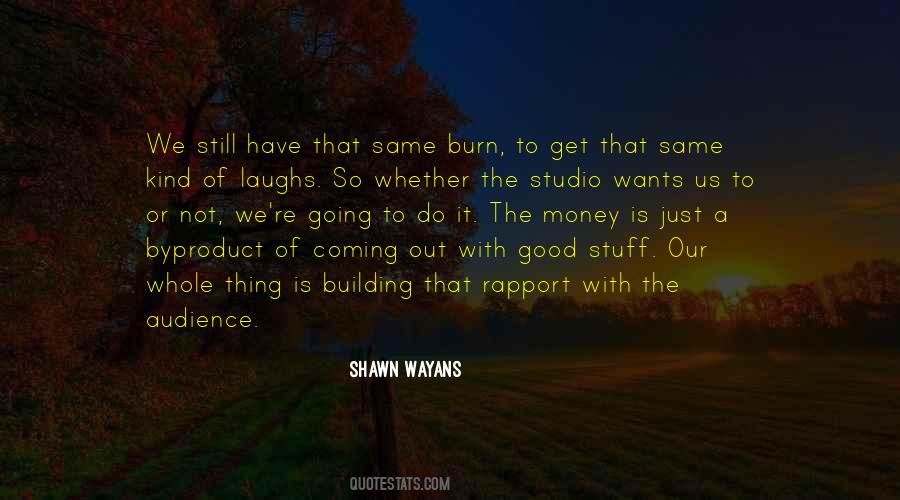 Shawn Wayans Quotes #513200