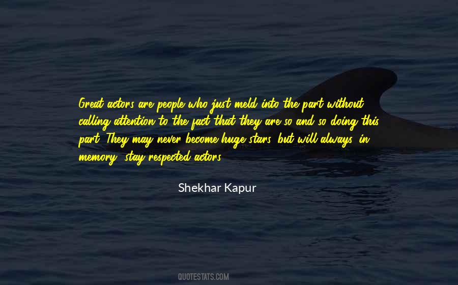 Shekhar Kapur Quotes #1428110