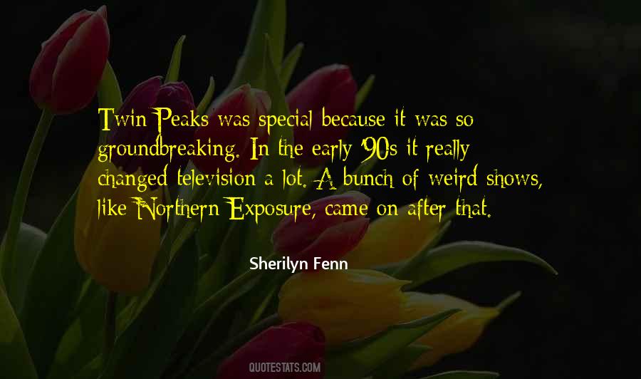 Sherilyn Fenn Quotes #213876