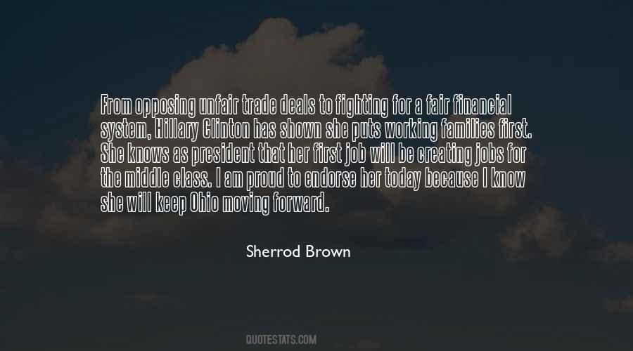 Sherrod Brown Quotes #276895