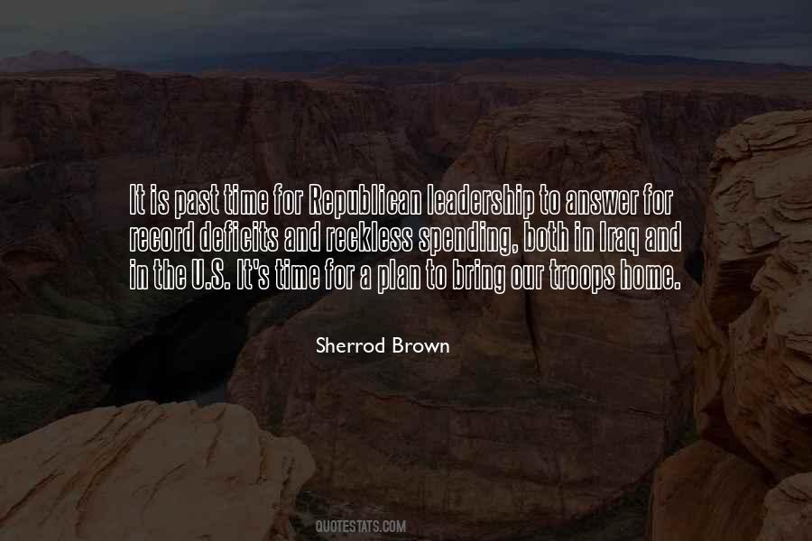 Sherrod Brown Quotes #596025