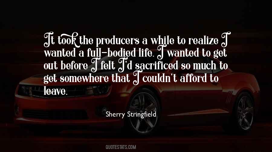 Sherry Stringfield Quotes #1144915