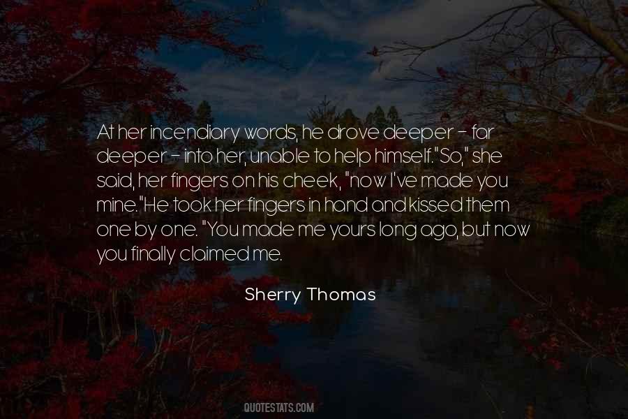 Sherry Thomas Quotes #560618