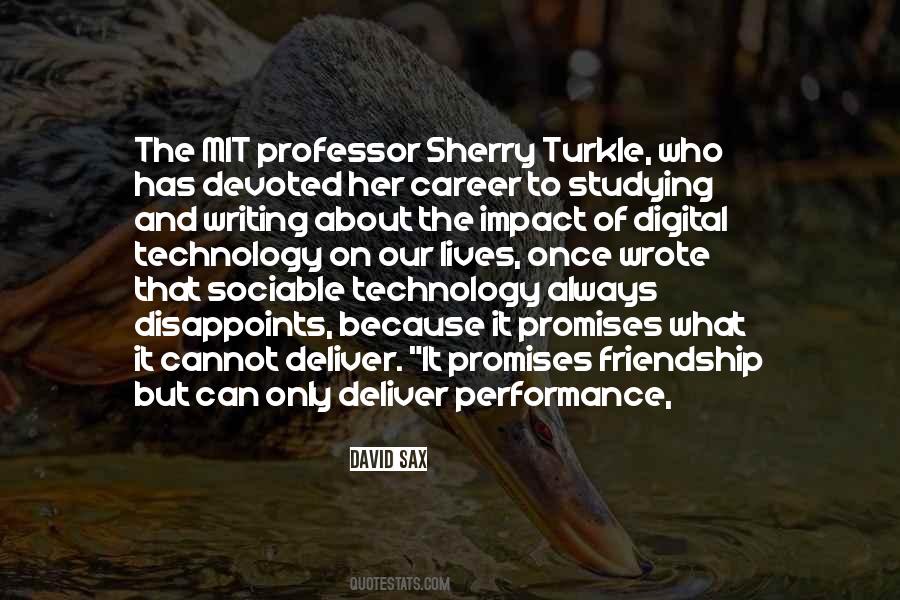 Sherry Turkle Quotes #143675