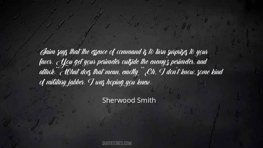 Sherwood Smith Quotes #149439