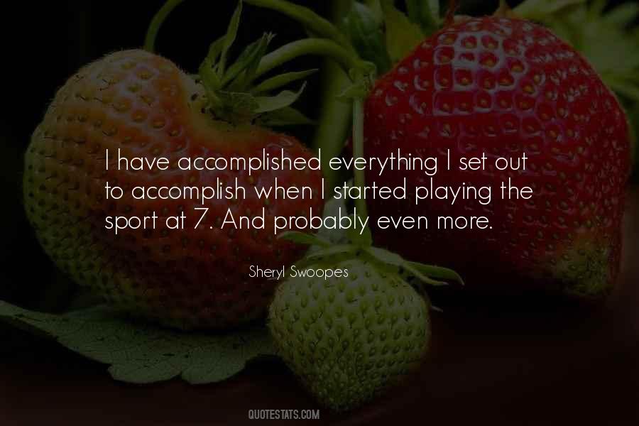 Sheryl Swoopes Quotes #678081