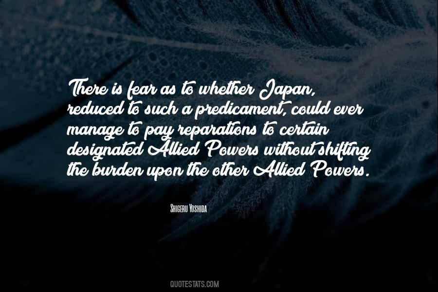 Shigeru Yoshida Quotes #1862188