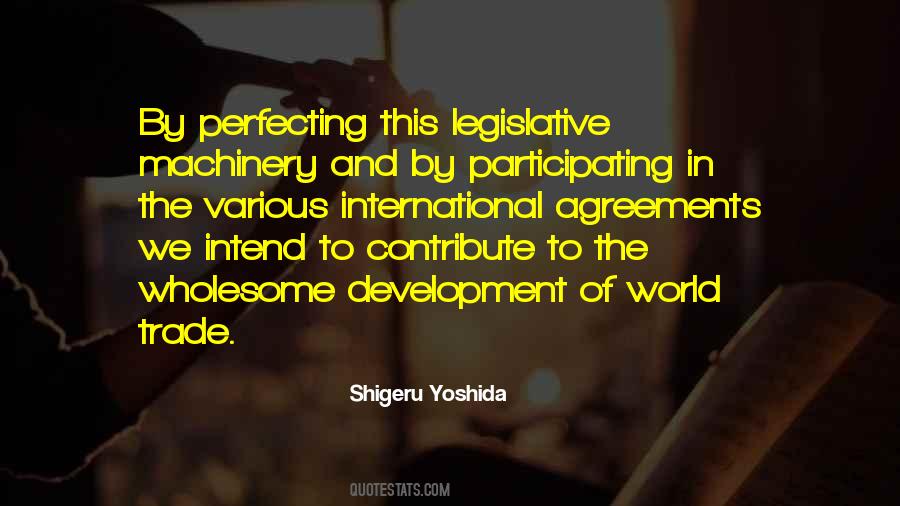 Shigeru Yoshida Quotes #428957