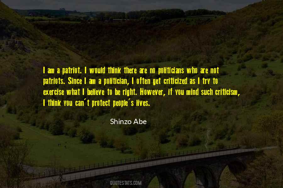 Shinzo Abe Quotes #1181427