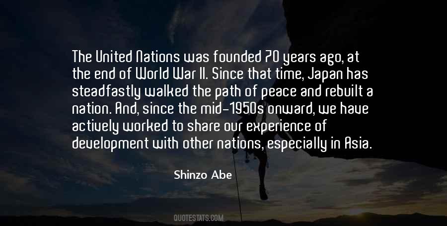 Shinzo Abe Quotes #368156