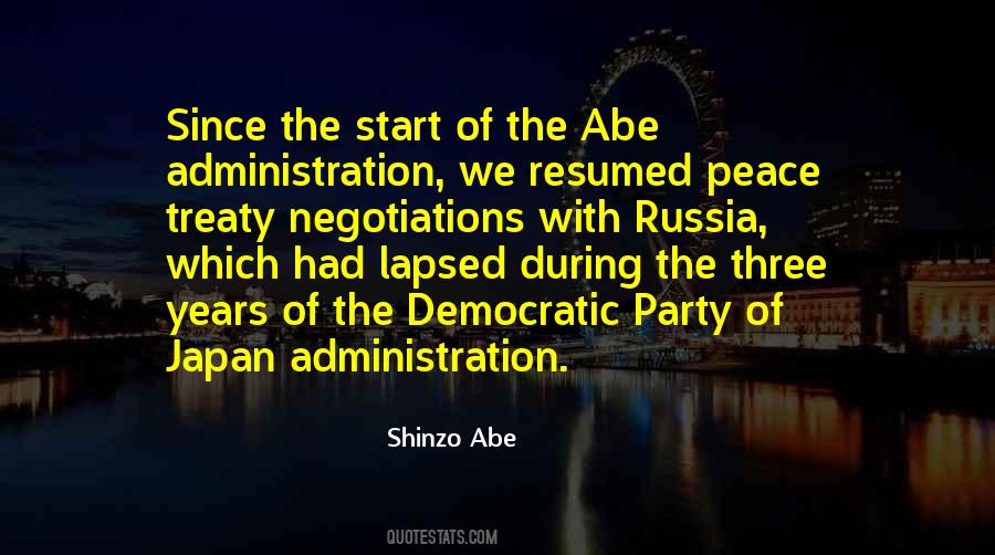 Shinzo Abe Quotes #89899