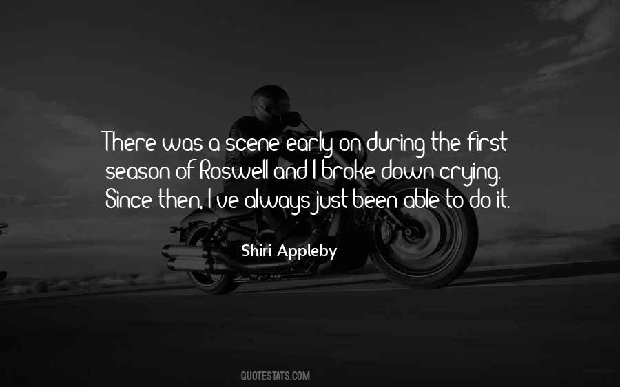 Shiri Appleby Quotes #1661015