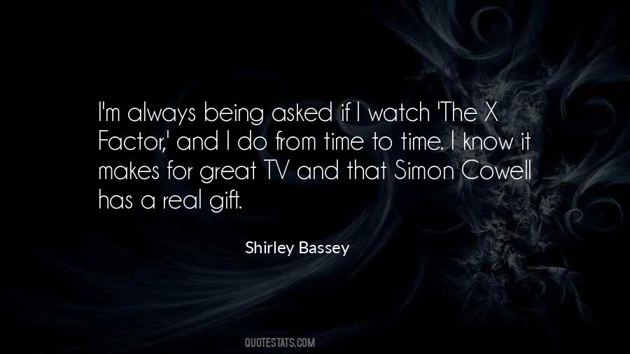 Shirley Bassey Quotes #1759968