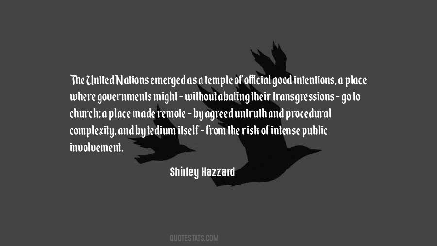 Shirley Hazzard Quotes #912206