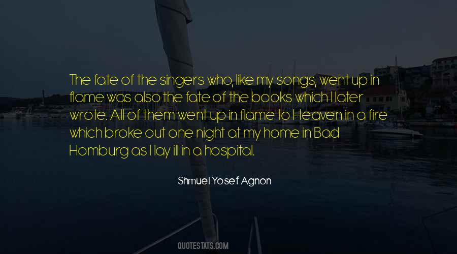 Shmuel Yosef Agnon Quotes #1272414