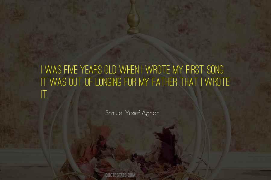 Shmuel Yosef Agnon Quotes #1784878