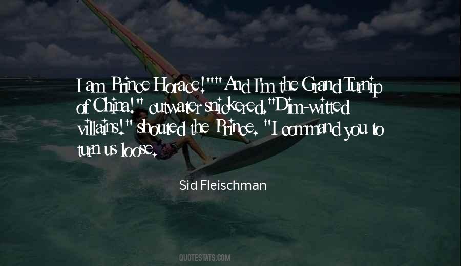 Sid Fleischman Quotes #1198712