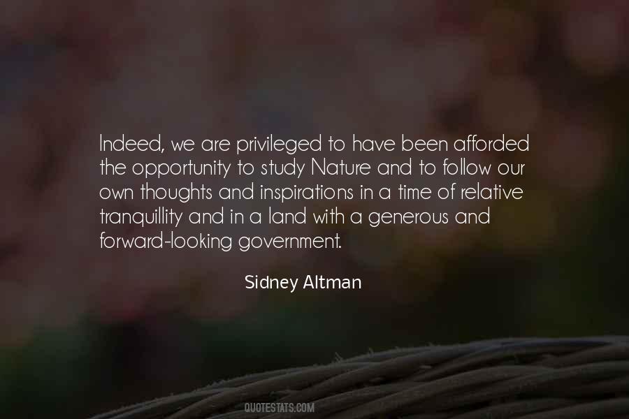 Sidney Altman Quotes #1803109
