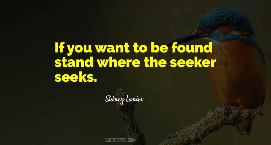 Sidney Lanier Quotes #886979