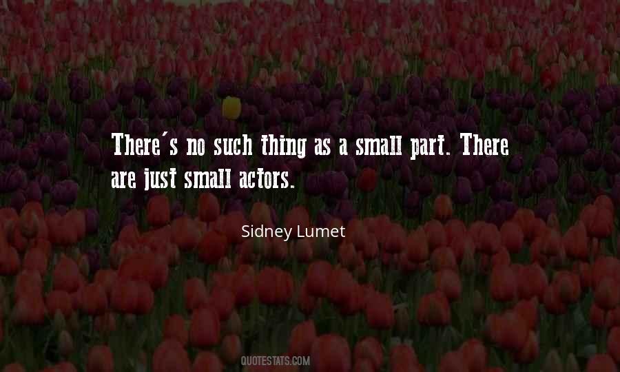 Sidney Lumet Quotes #527559