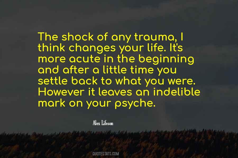 Quotes About Trauma #1165854