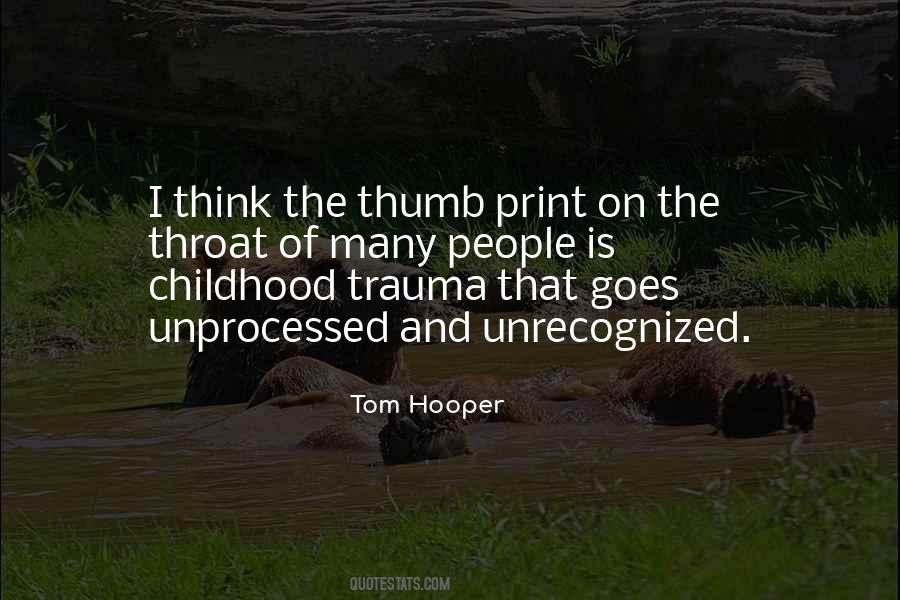 Quotes About Trauma #935689
