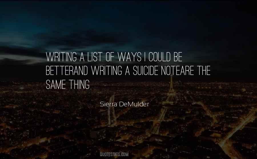 Sierra Demulder Quotes #904072
