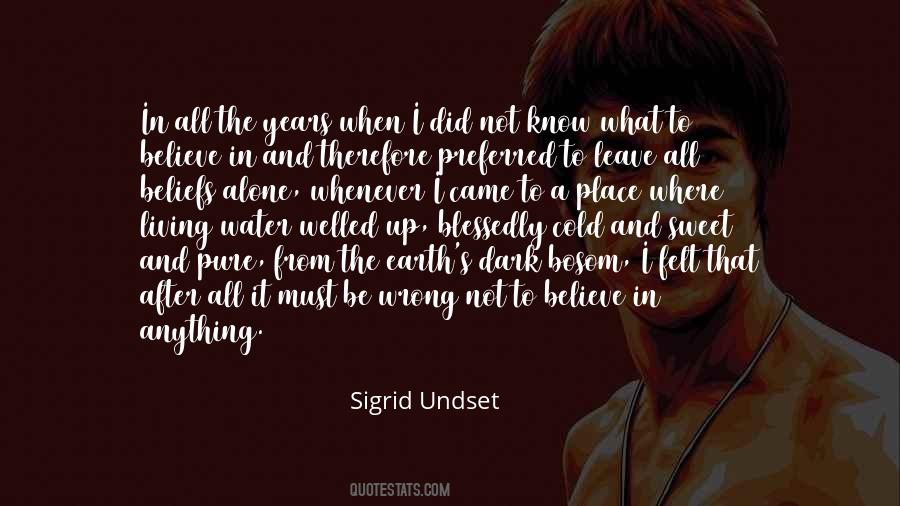 Sigrid Undset Quotes #903157