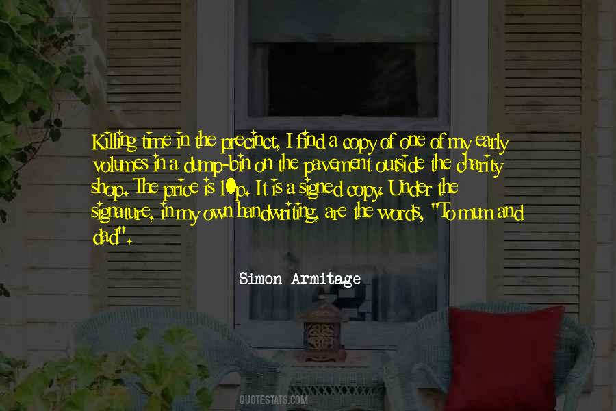 Simon Armitage Quotes #1302670