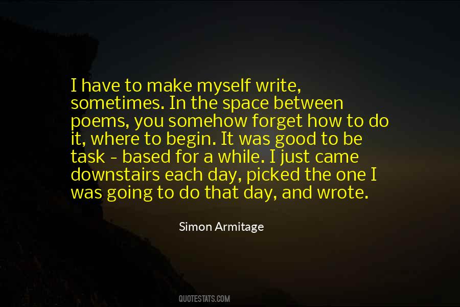 Simon Armitage Quotes #495332