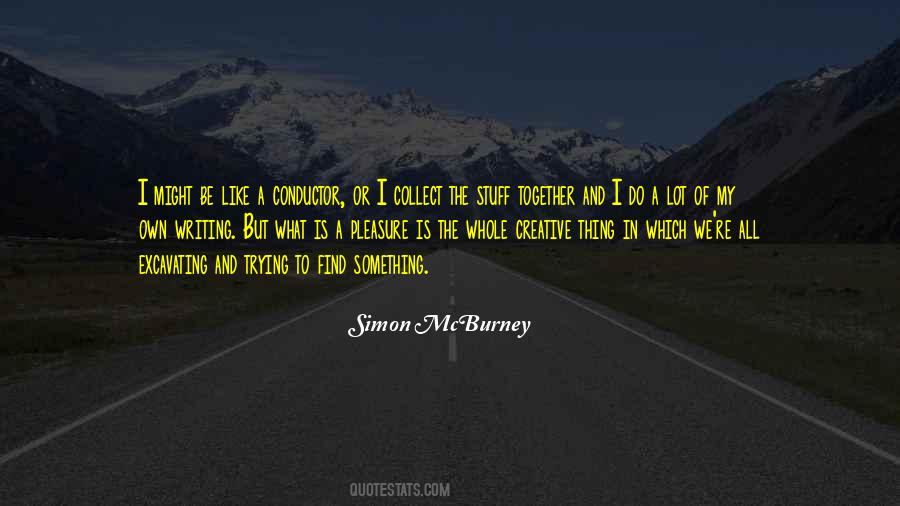 Simon Mcburney Quotes #22938