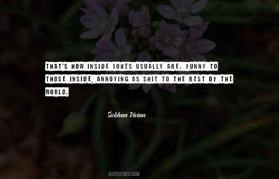 Siobhan Vivian Quotes #1023612